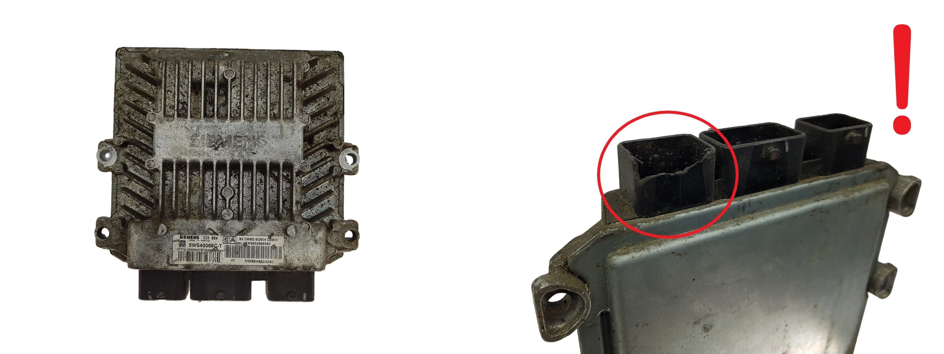 Valdymo Blokas 9652888580 9648624280 5WS40068C-T PSA Siemens 14052 main product photo