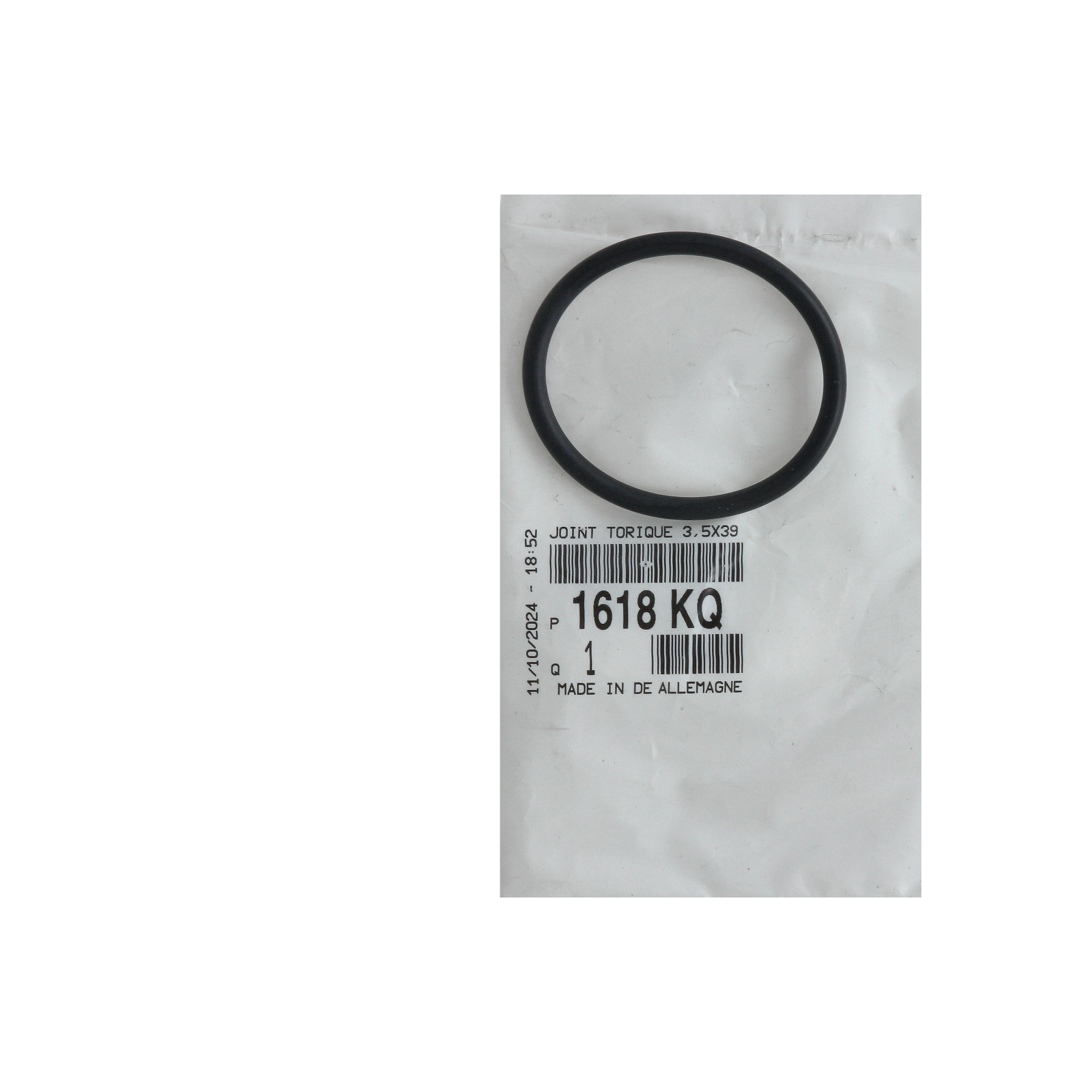 Tarpinė, sandarinimo žiedas EGR Originalus Citroen Peugeot 1618KQ 1618.KQ main product photo