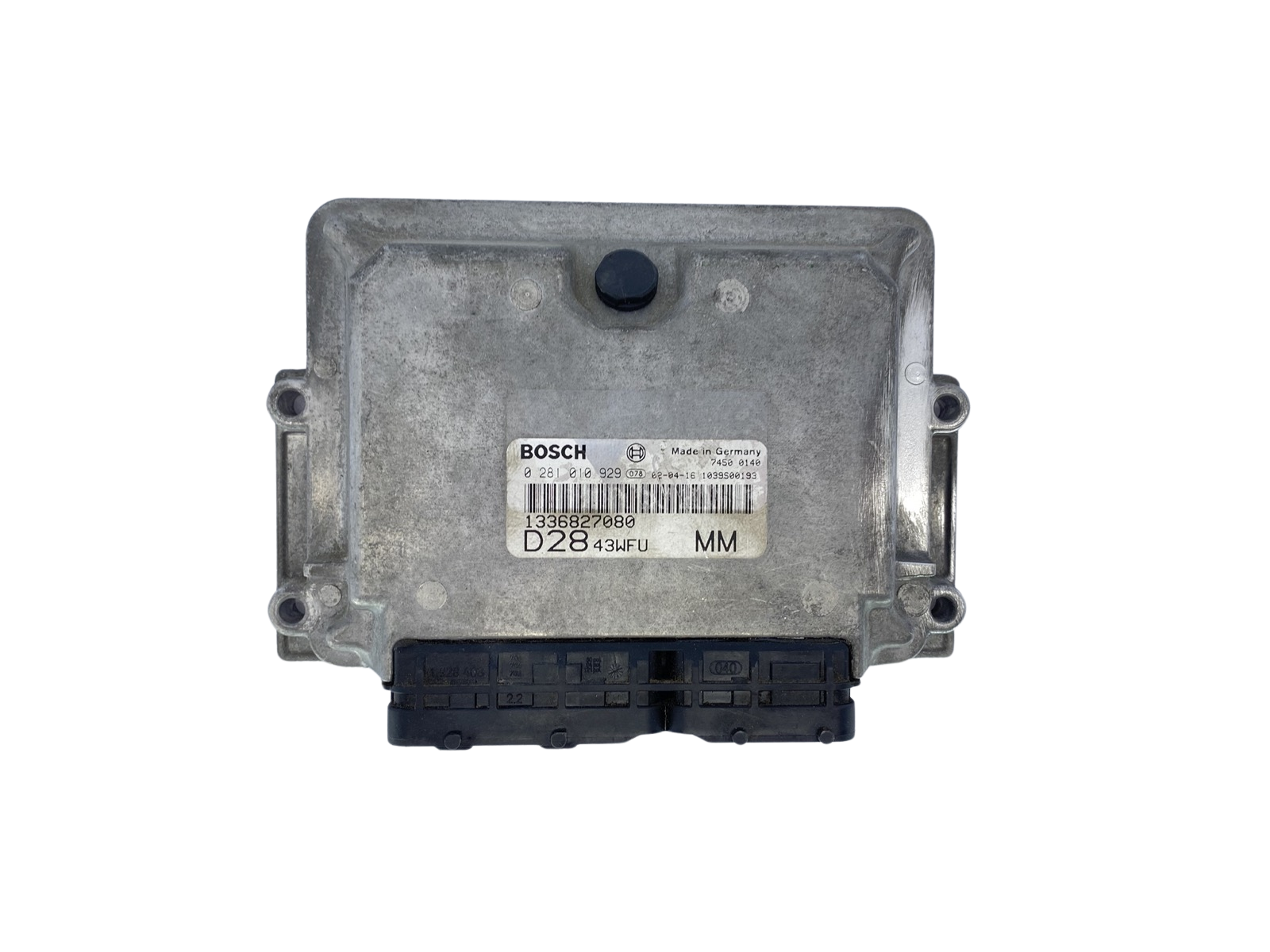 Valdymo Blokas 0281010929 1336827080 D2843WFU Fiat Bosch 62391 main product photo