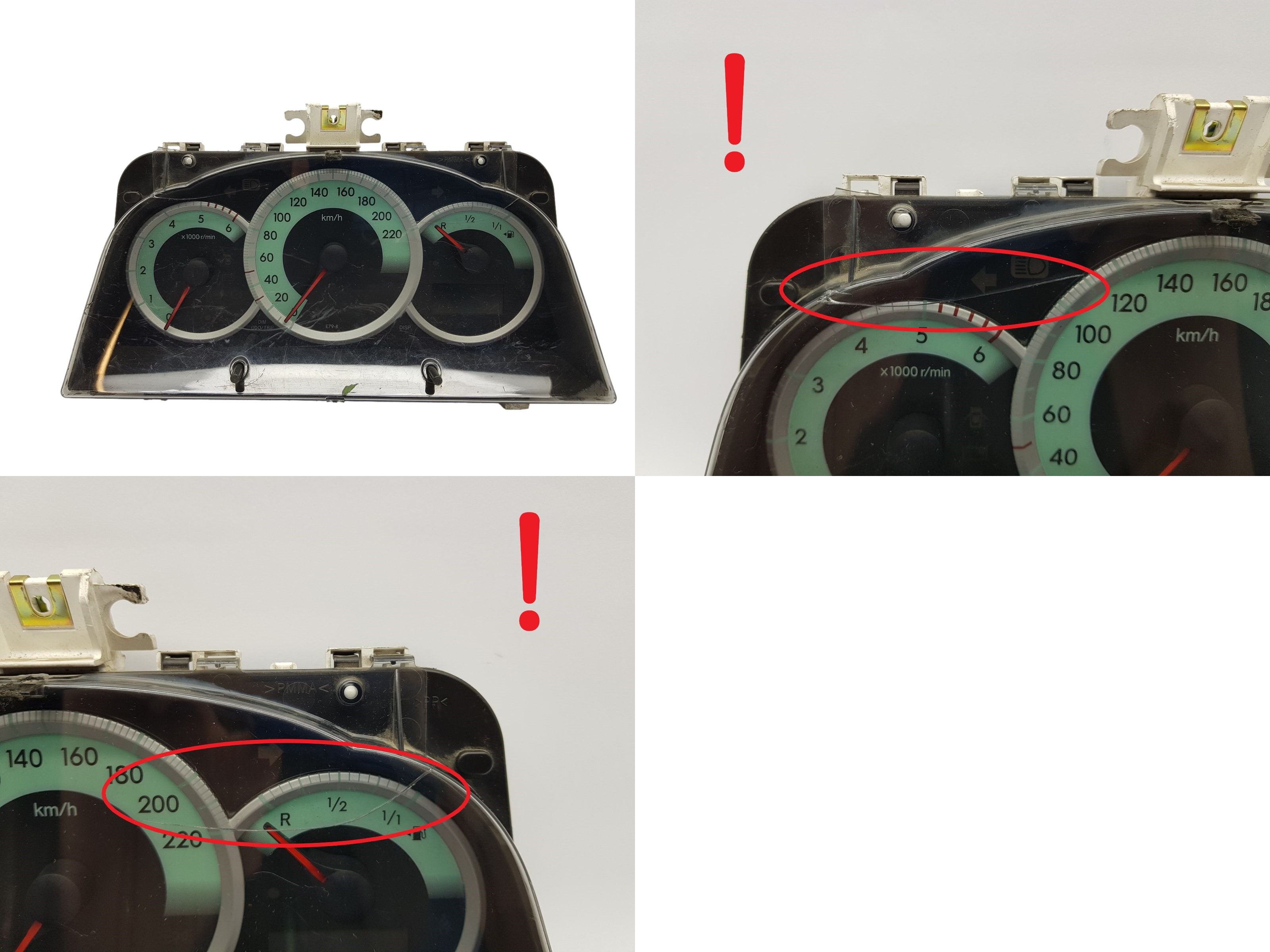 Spidometras Toyota Corolla Verso 83800-0F060-K 2908 main product photo