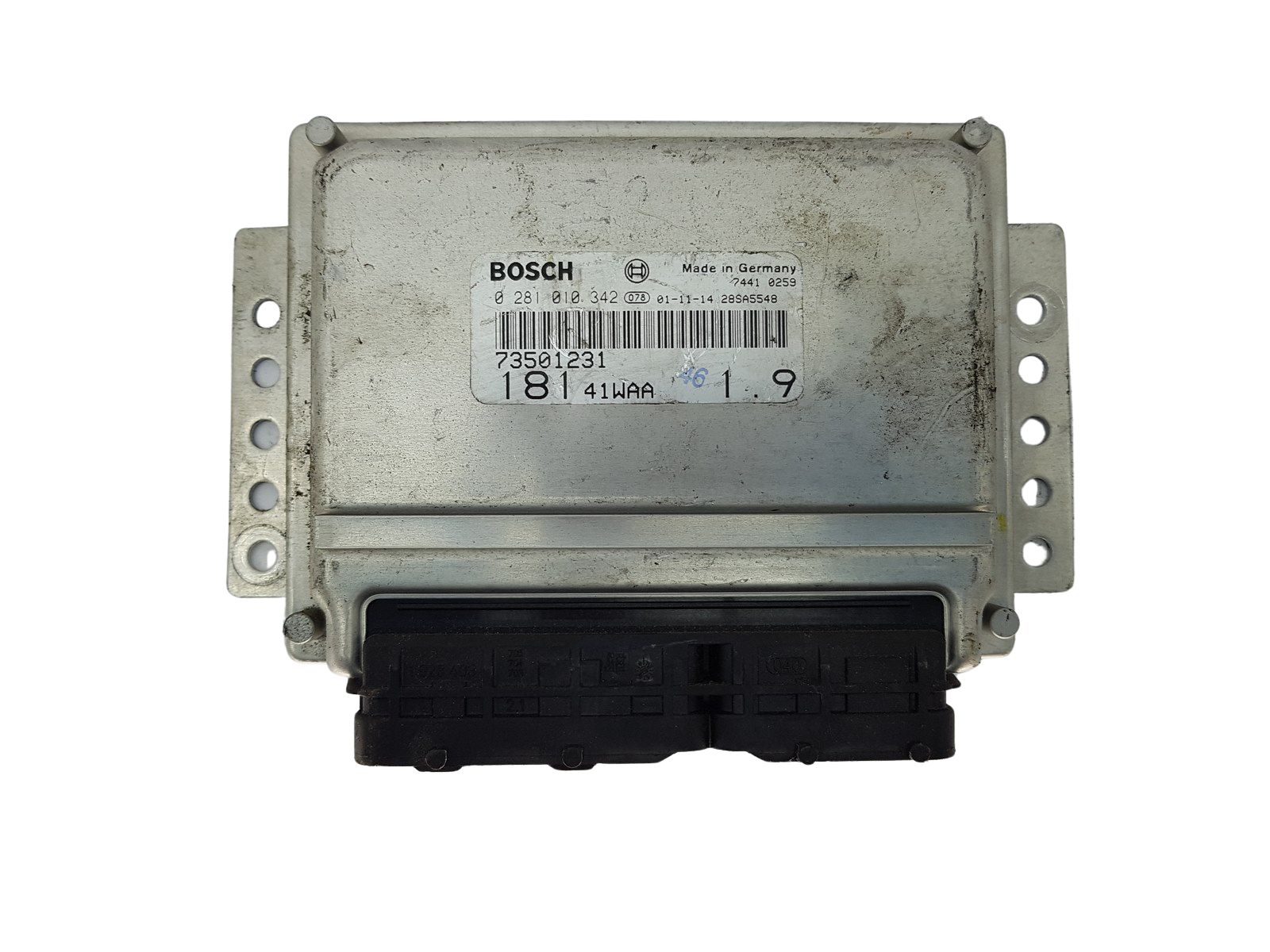 Valdymo Blokas Fiat 73501231 0281010342 41WAA 18141WAA Bosch 14388 main product photo
