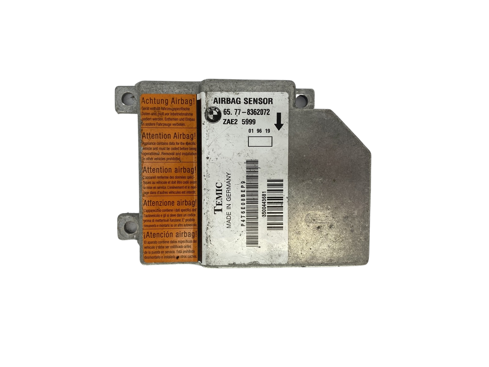 Valdymo bloko modulis 65.77-8362072 ZAE 5999 BMW Temic main product photo