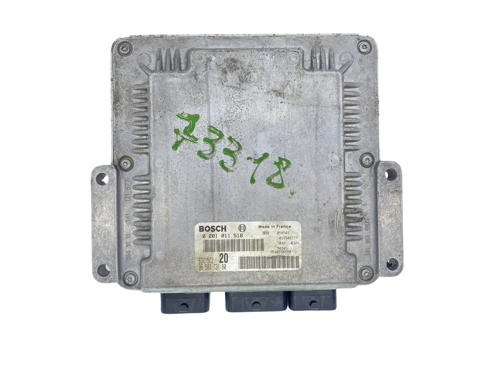 Valdymo Blokas 0281011518 9658373180 9640938680 PSA Bosch 63808 main product photo