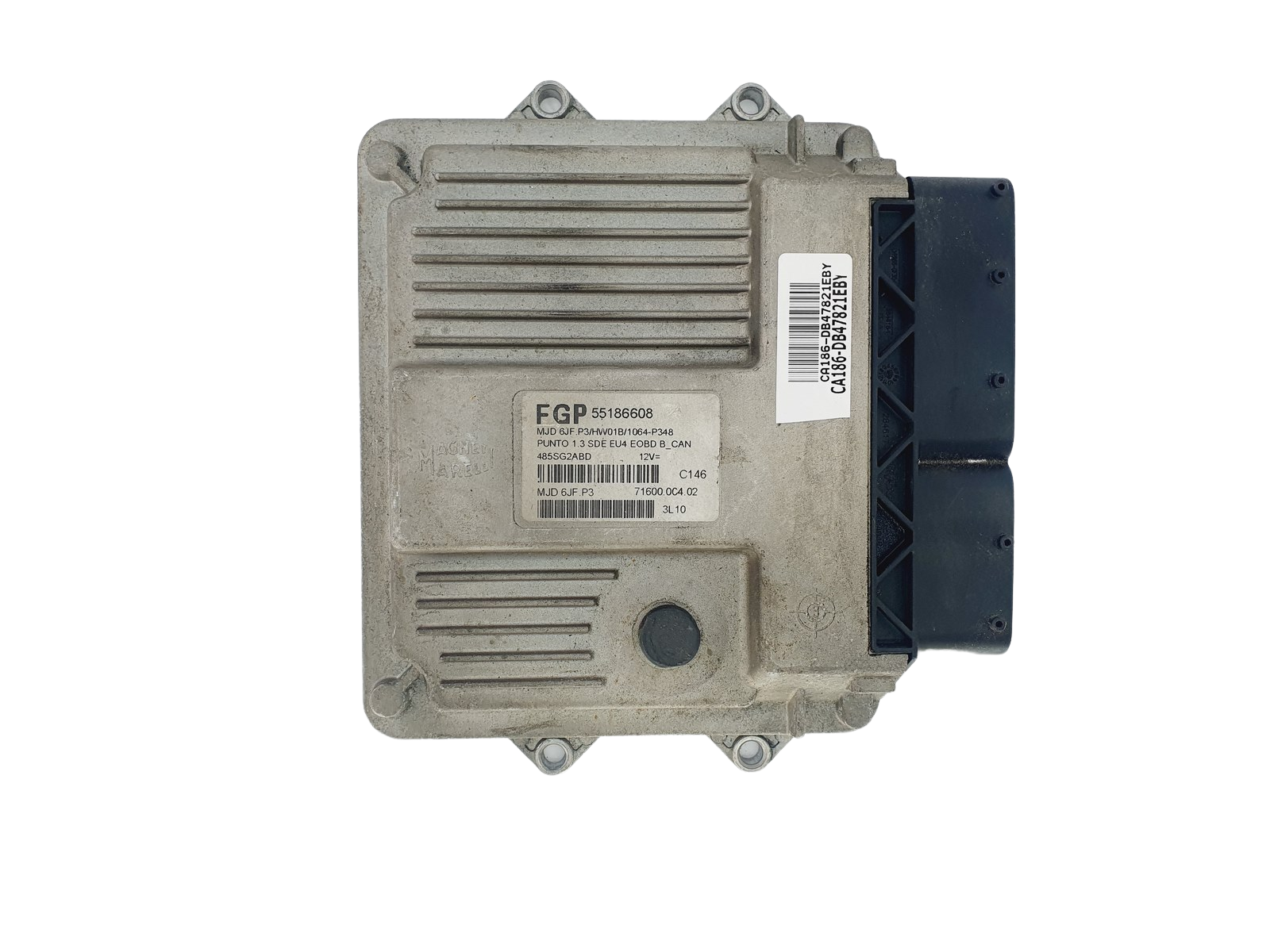 Valdymo Blokas Fiat 55186608 MJD6JF.P3 71600.004.02 Magneti Marelli 47821 main product photo