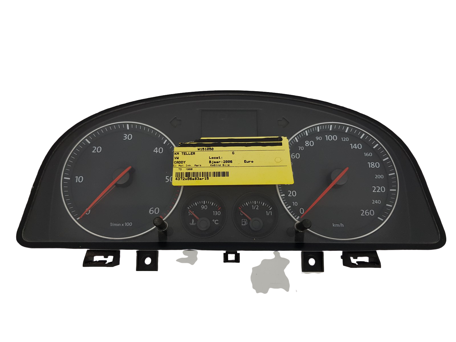 Spidometras VW Caddy 1T0920852C 110080216033 VDO main product photo