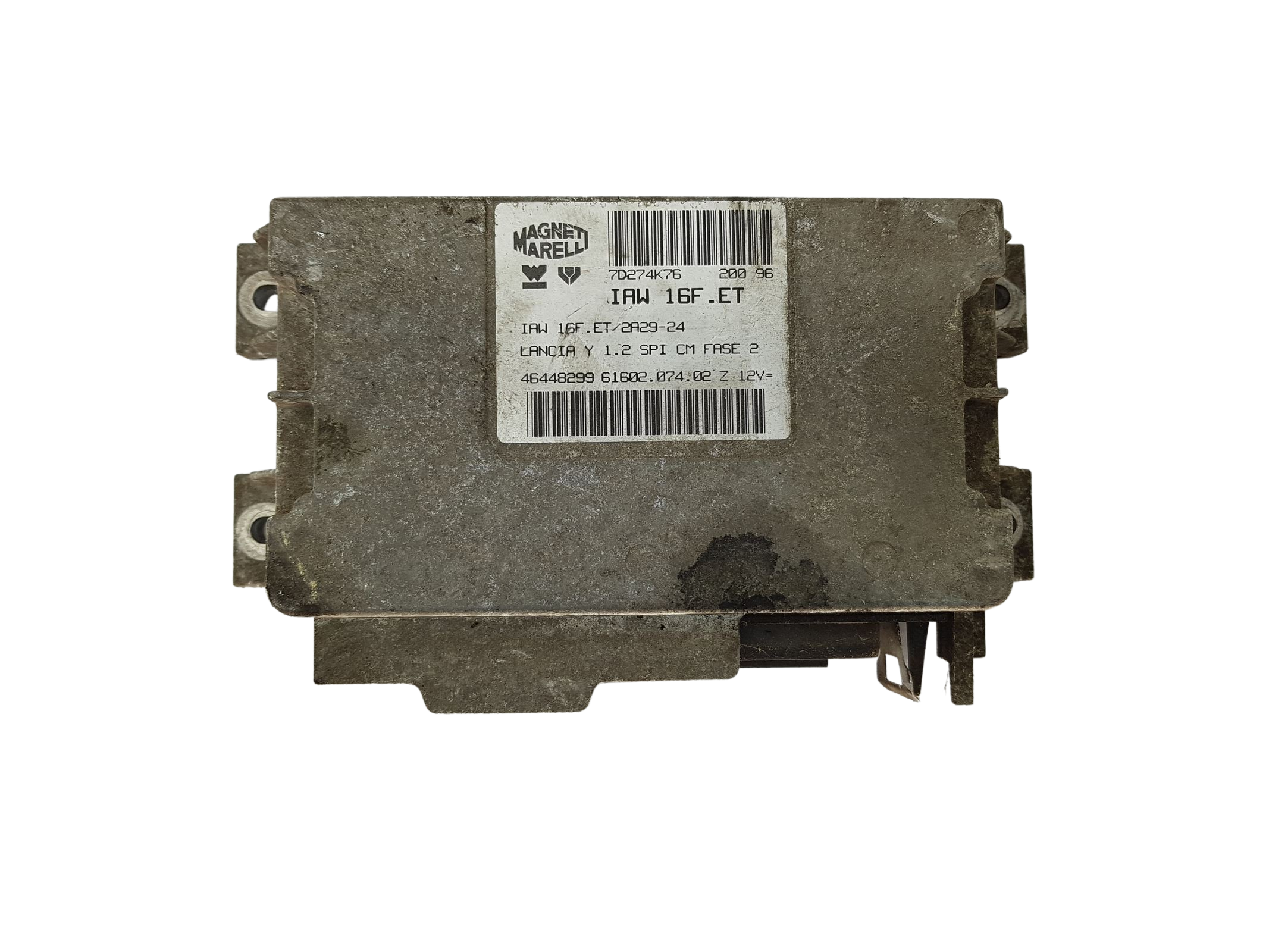 Valdymo Blokas Lancia 46448299 IAW16F.ET 61602.074.02 Magneti Marelli 15501 main product photo