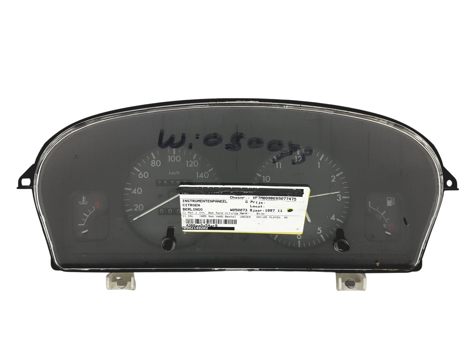 Spidometras Berlingo 1 Partner 1 9621227380 PSA 49689 main product photo