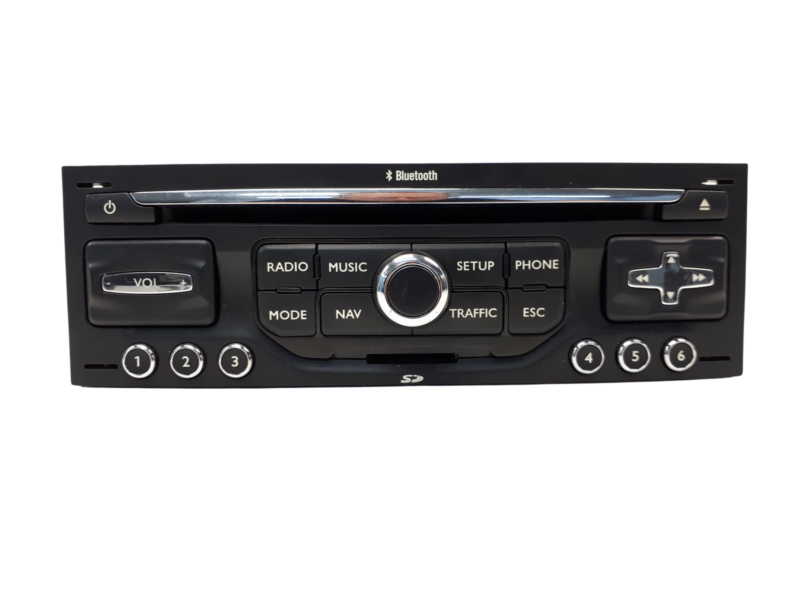 Radijas CD grotuvas BT NAVI SD Peugeot 96661984XT Harman Becker main product photo