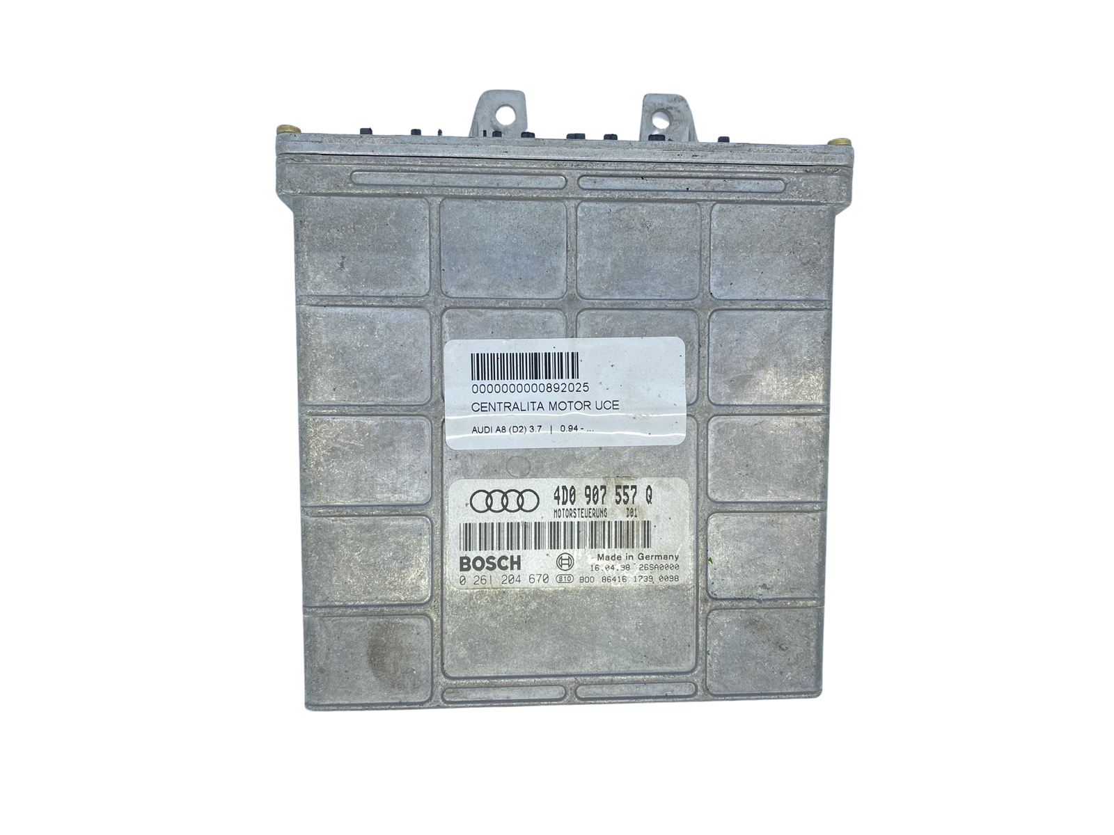 Valdymo Blokas 0261204670 4D0907557Q Audi Bosch 63626 main product photo