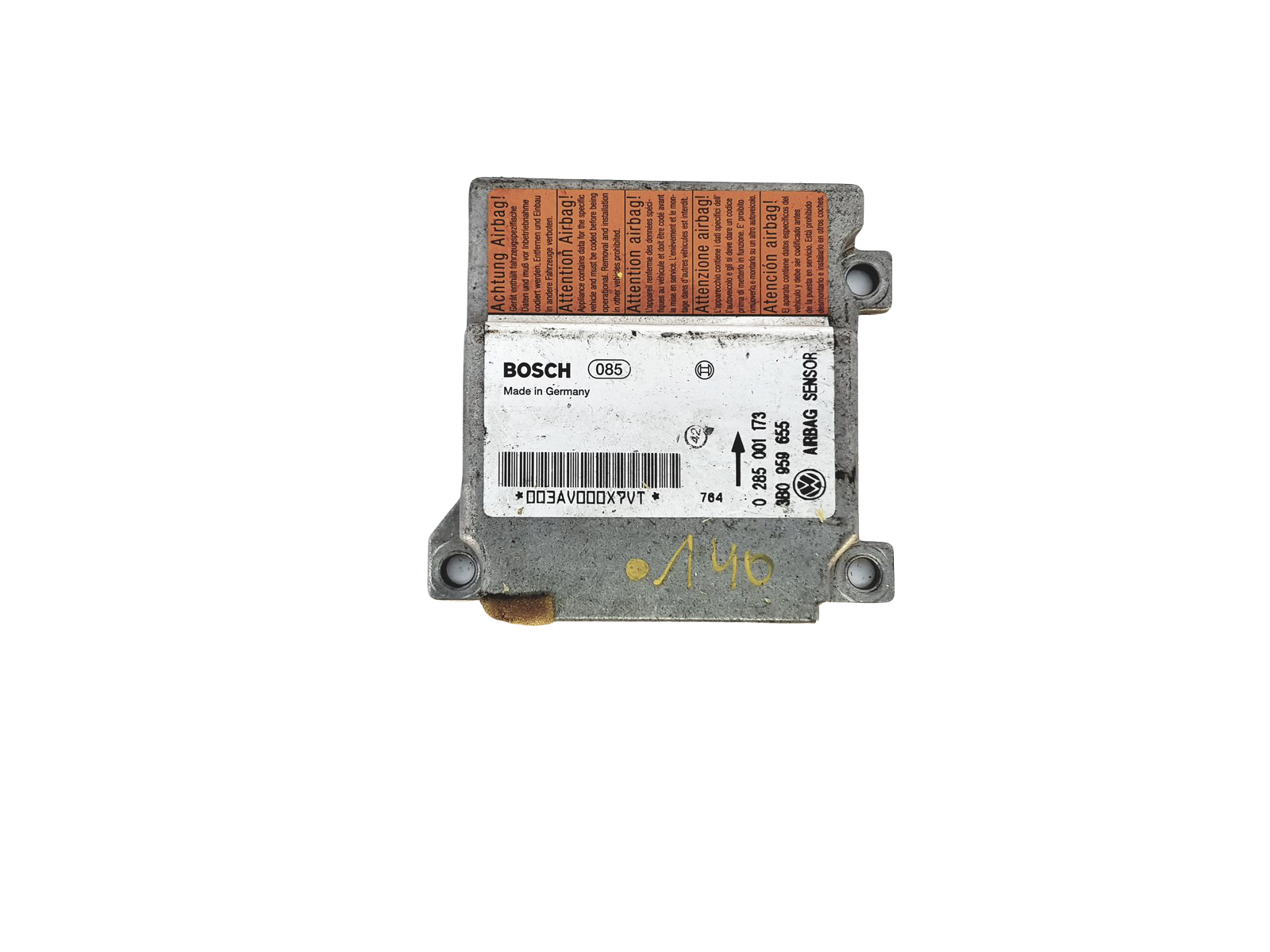 Valdymo bloko modulis 0285001173 3B0959655 VW Bosch 22994 main product photo