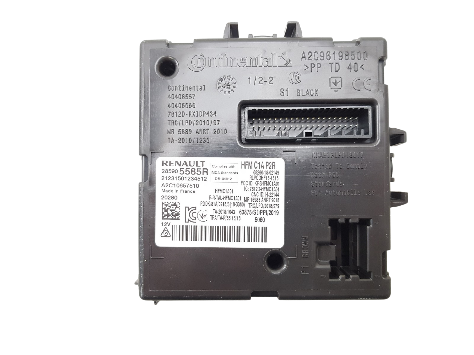 Valdymo bloko modulis Renault Clio 5 Zoe 285905585R A2C10657510 0km 19 main product photo