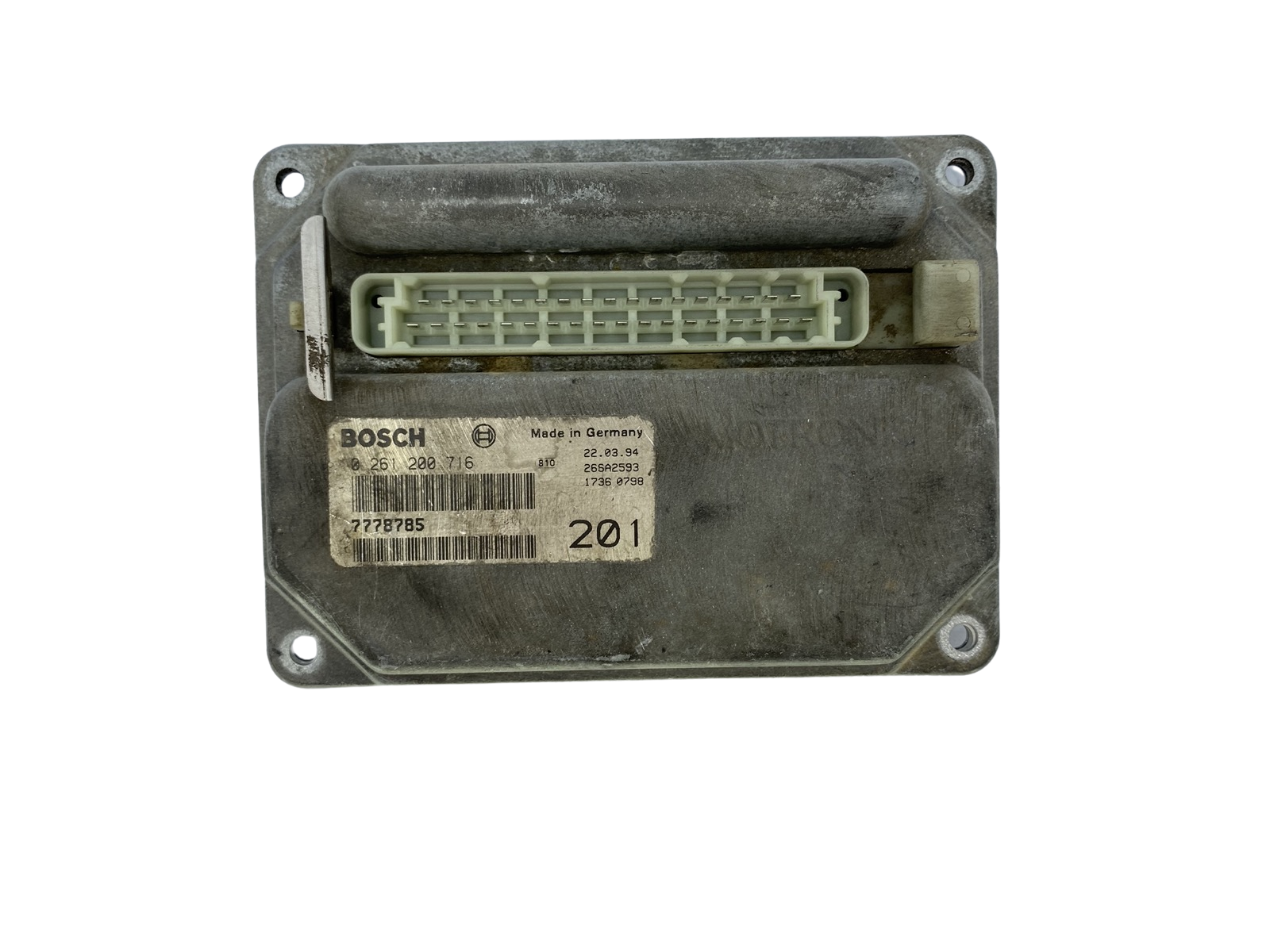 Valdymo Blokas 0261200716 7778785 Fiat Lancia Bosch 52663 main product photo