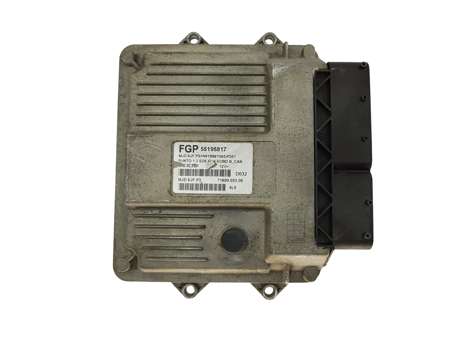 Valdymo Blokas FGP 6JF.P3 55195817 71600.053.00 Fiat Magneti Marelli 16459 main product photo