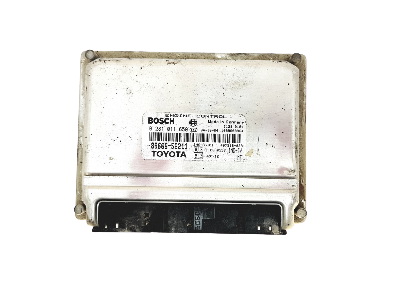 Valdymo Blokas 89666-52211 0281011650 Toyota Bosch 30246 main product photo