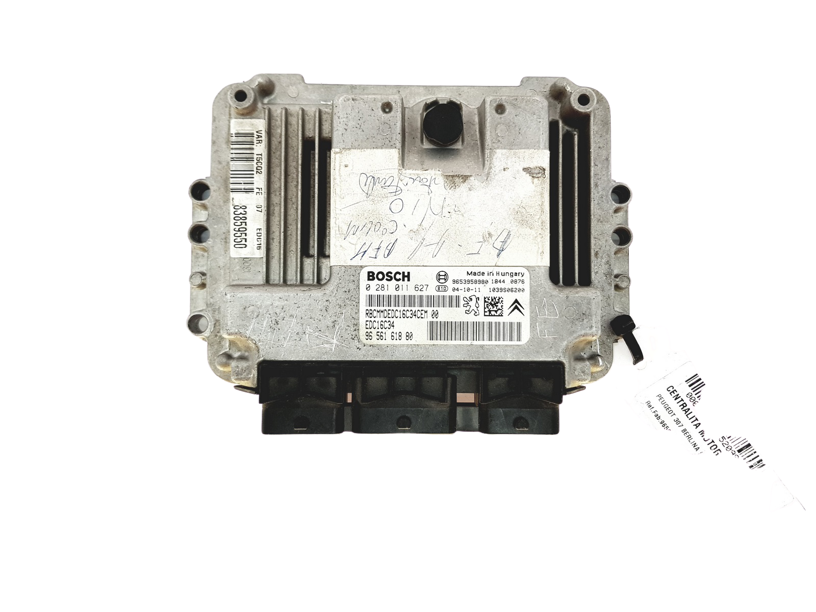 Valdymo Blokas PSA 0281011627 9653958980 Bosch 24061 main product photo