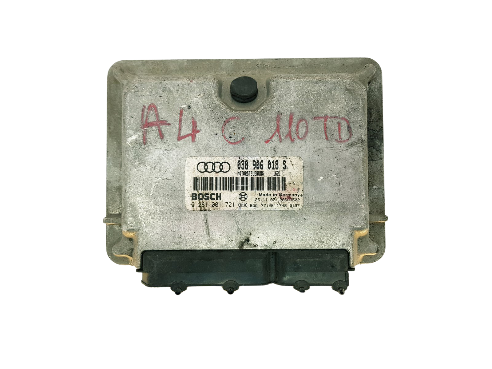 Valdymo Blokas 038906018S 0281001721 Audi Bosch 33017 main product photo