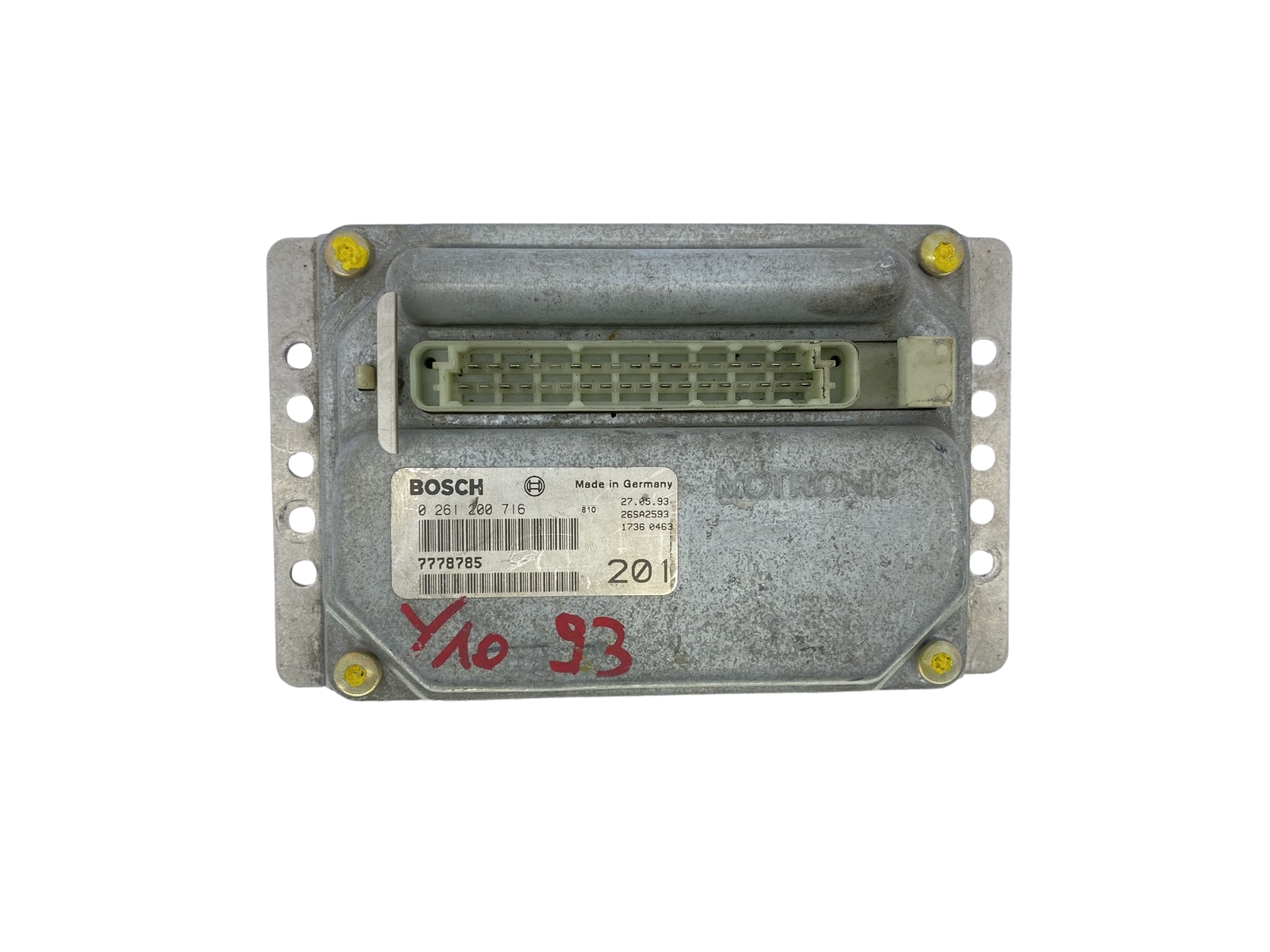 Valdymo Blokas 0261200716 00077787850 Fiat Lancia Bosch 56922 main product photo