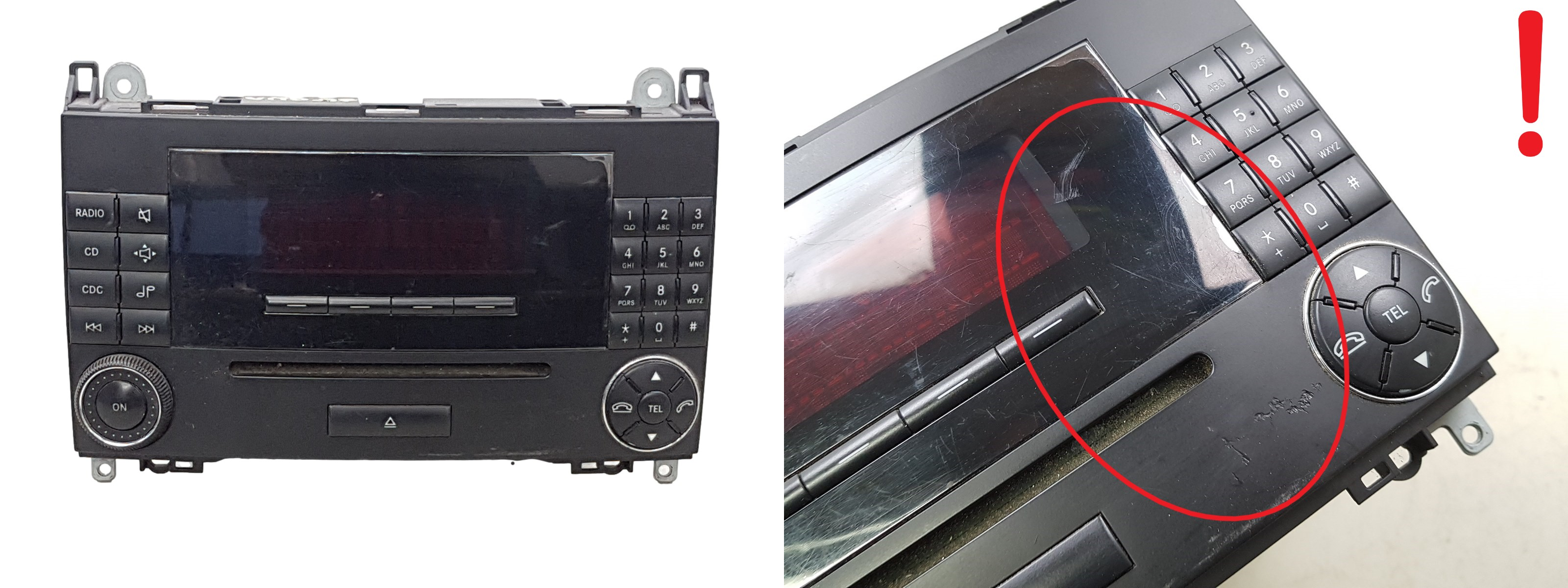 Radijas CD grotuvas Mercedes Vito A1698700689 MF2750 main product photo