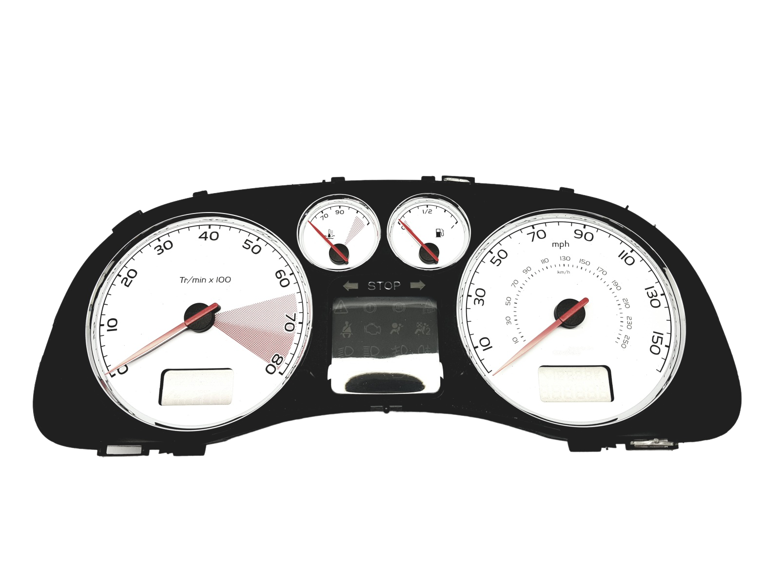 Tachometras Peugeot 307 9655926080 A01 RHD main product photo
