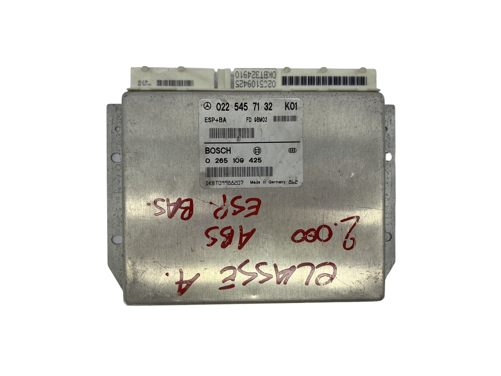 Valdymo Blokas ESP Mercedes 0225457132 K01 0265109425 Bosch main product photo