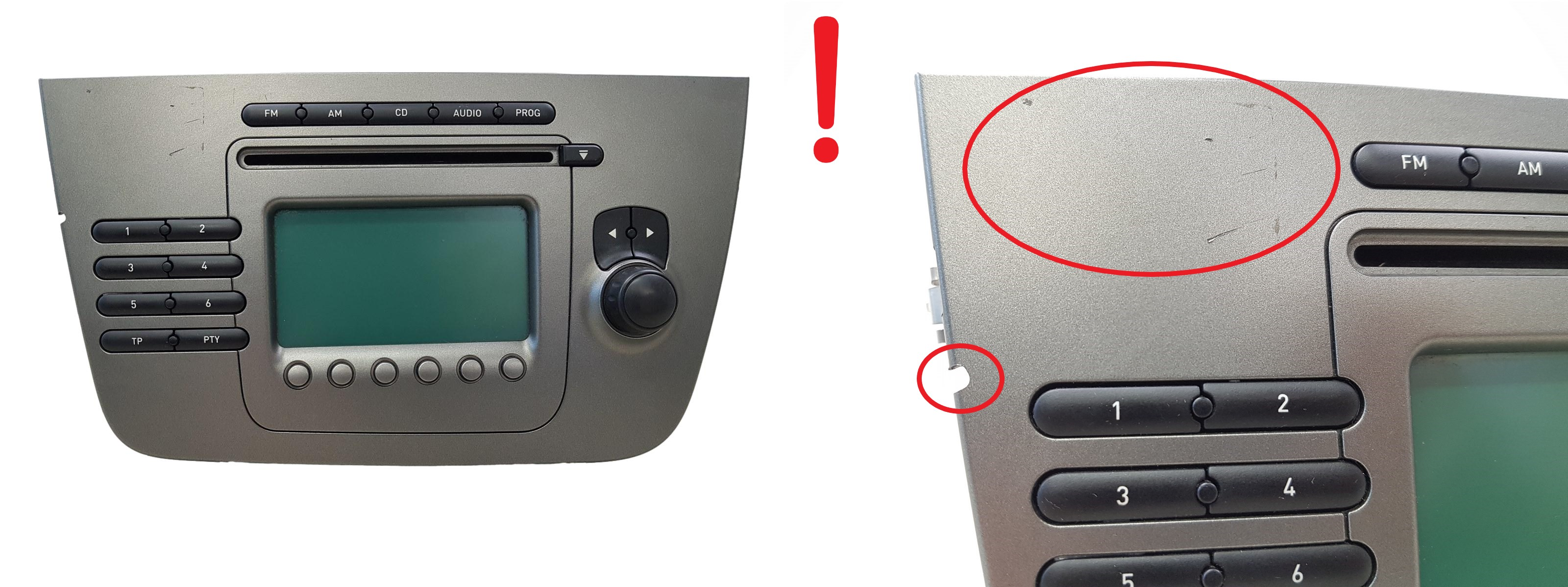 Radijas CD grotuvas Seat Altea 5P1035152 1GZ 7644341366 Blaupunkt main product photo