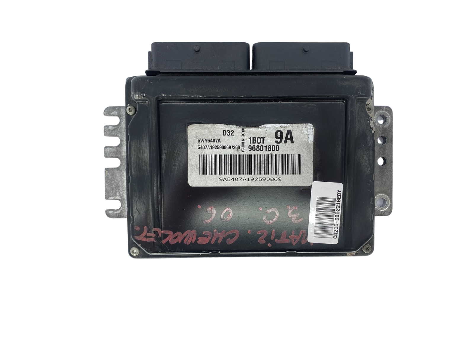 Valdymo Blokas 96801800 5WY5407A D32 1BOT 9A Chevrolet Kemsco 52216 main product photo