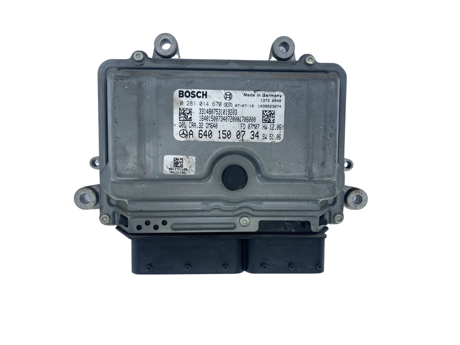 Valdymo Blokas A6401500734 0281014670 Mercedes Bosch 50738 main product photo