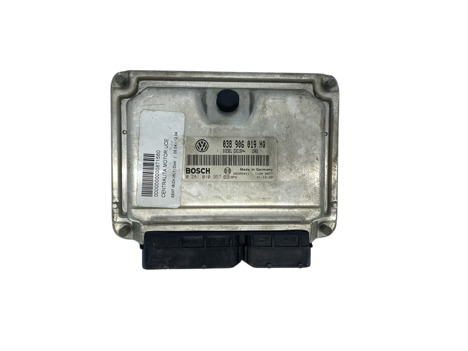 Valdymo Blokas 038906019HQ 0281010957 VW Seat Bosch 62447 main product photo