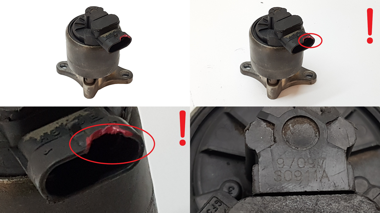 Egr Vožtuvas 97097 1628JF Citroen Peugeot 1.8 2.0 16V main product photo