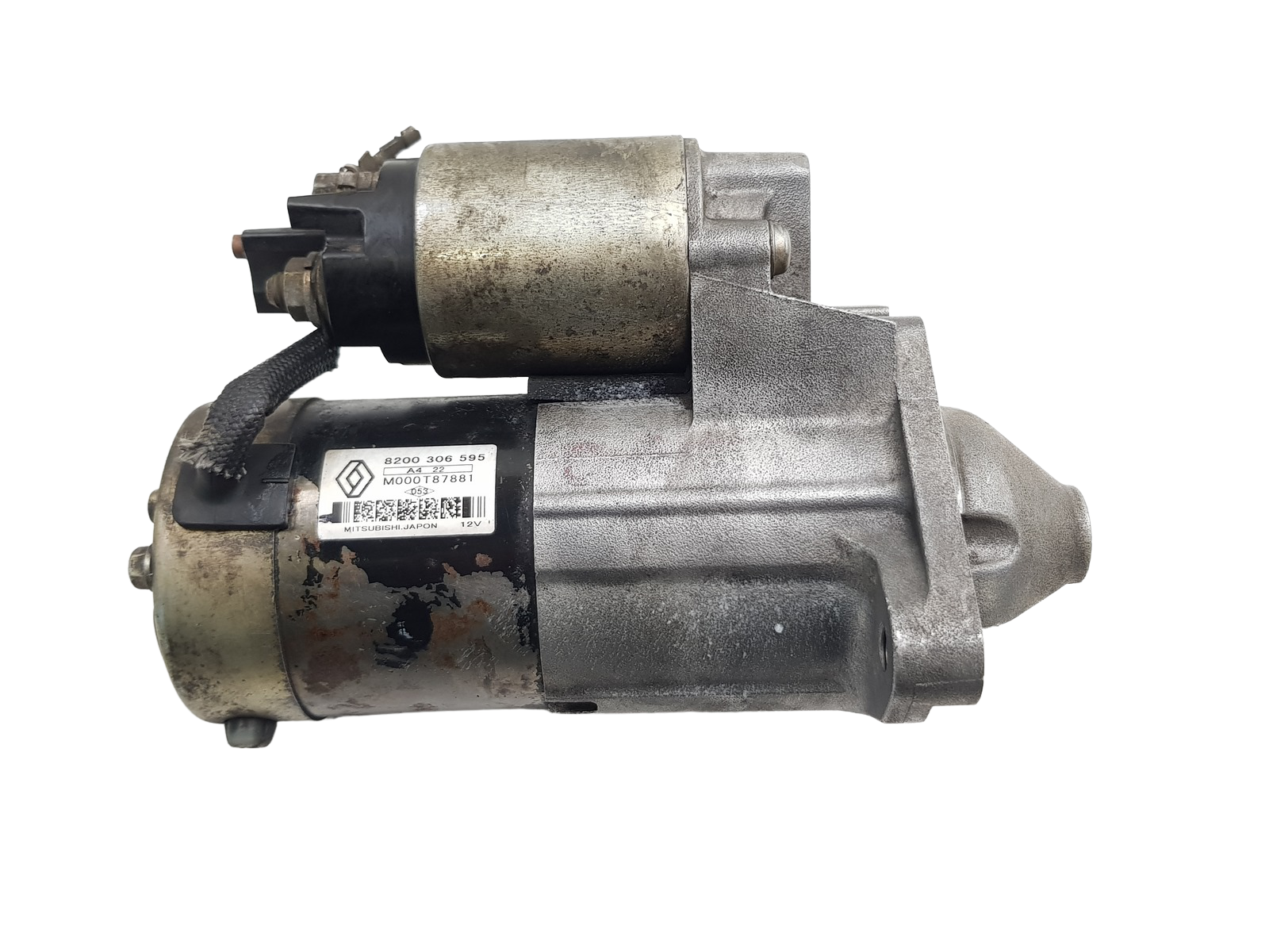 Variklio Starteris 8200306595 M000T87881 1.5 dci Mitsubishi Renault 12v main product photo