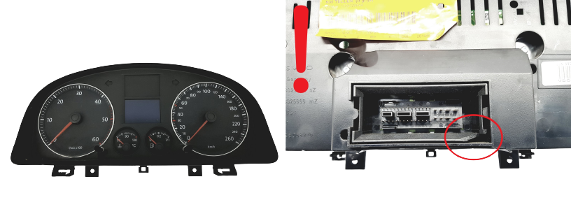 Tachometras VW Touran 1T0920864A 110080378003 51989 main product photo