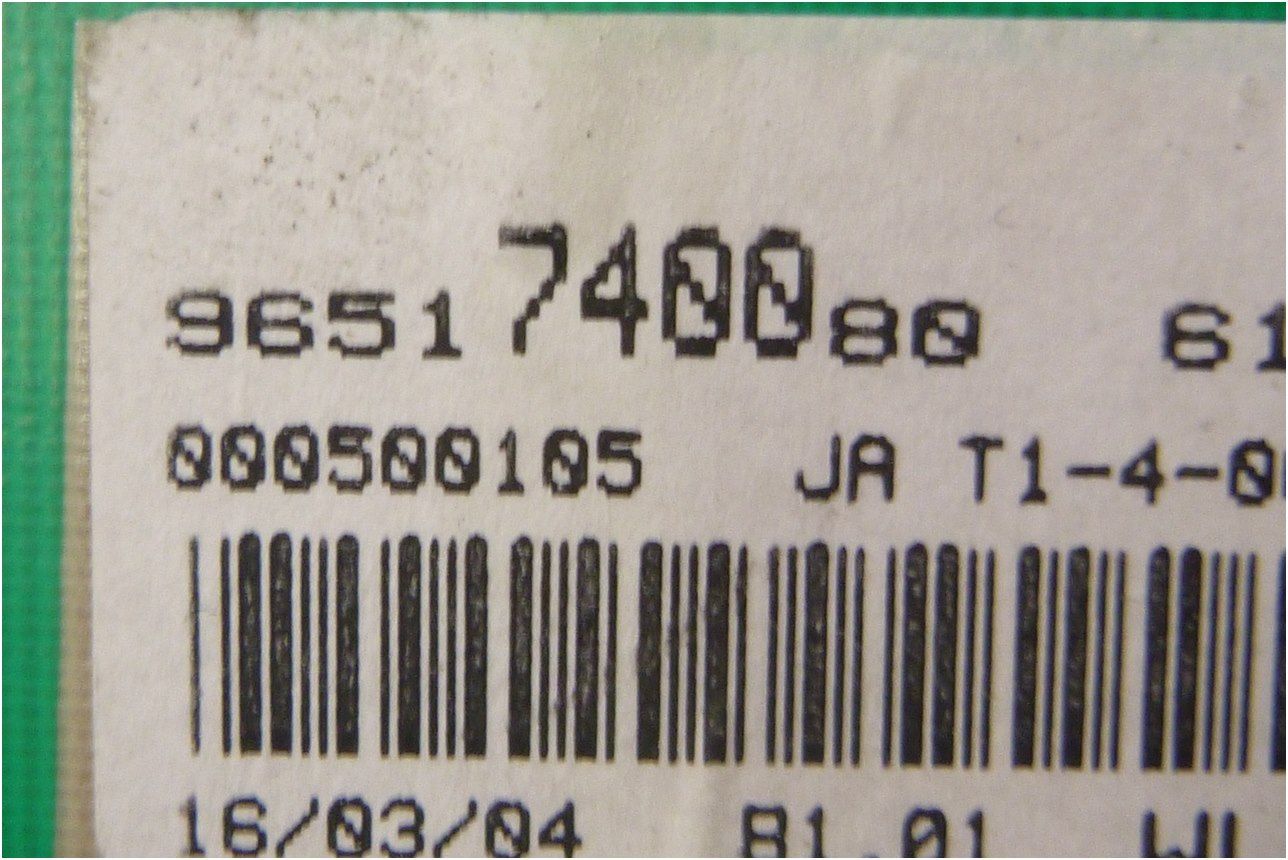 Spidometras Zegary Peugeot 206 Partner 9651740080 main product photo