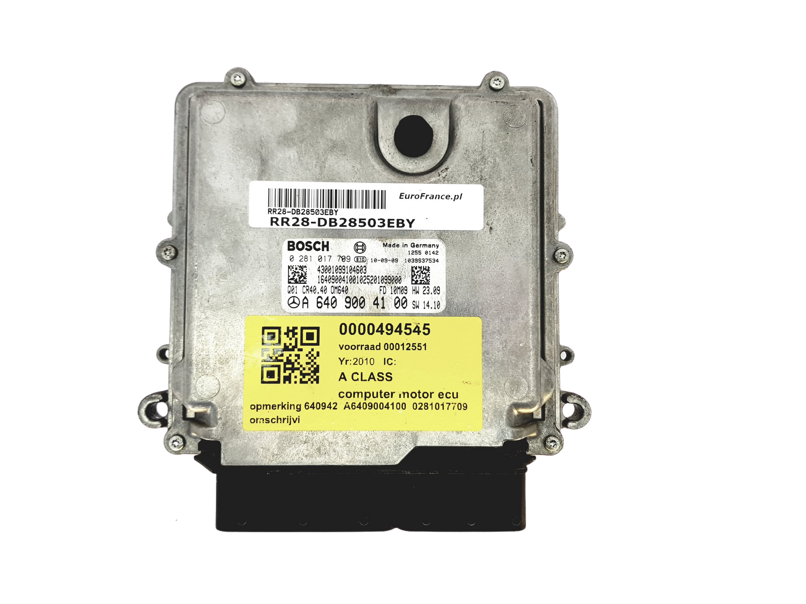 Valdymo Blokas A6409004100 0281017709 Mercedes Bosch main product photo