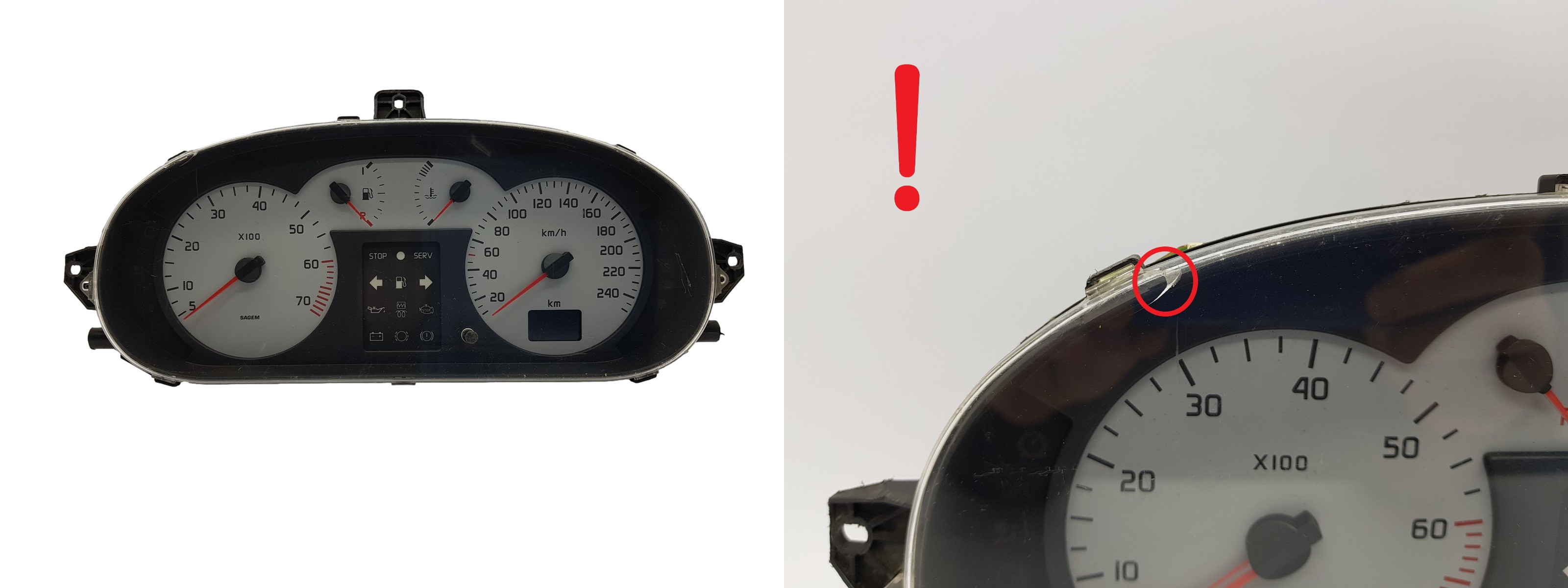 Tachometras Renault Megane 1 8200038783 2923 main product photo