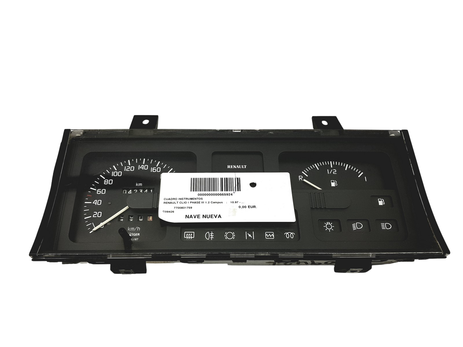 Tachometras Renault Clio 1 7700831759 50478 main product photo