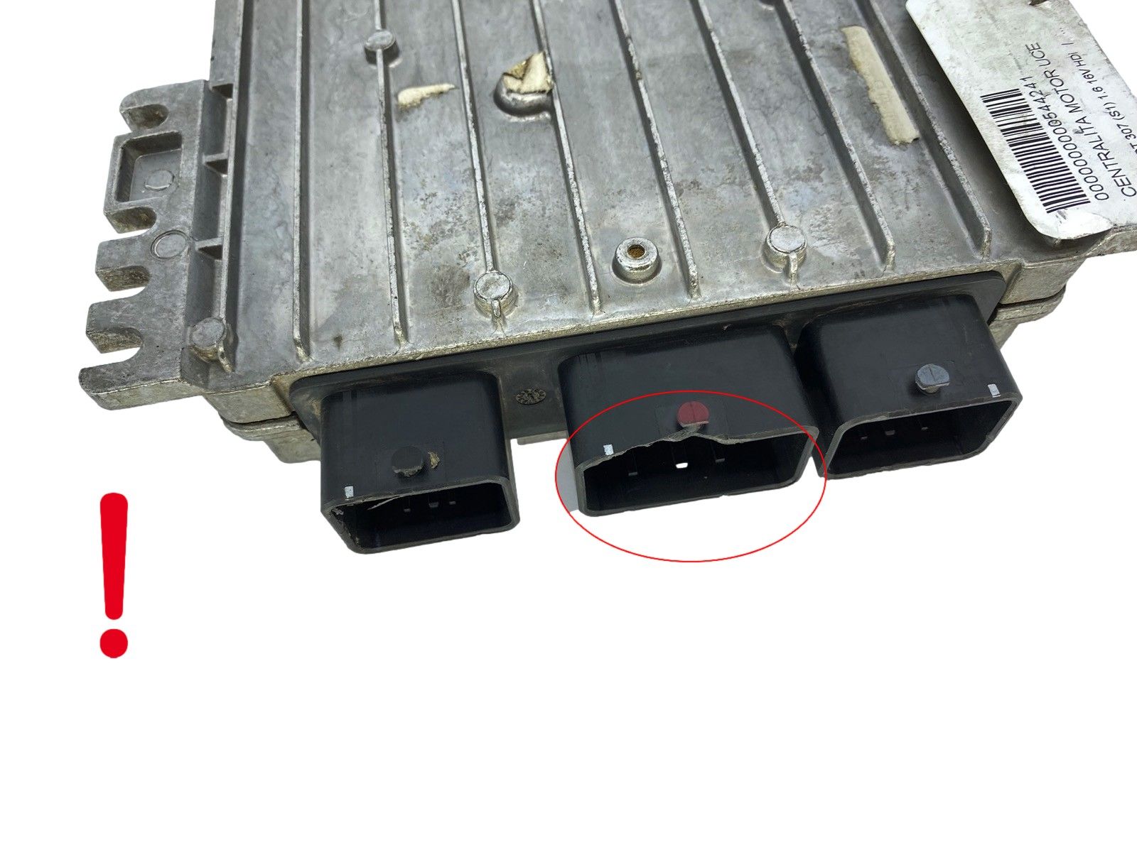 Valdymo Blokas 5WS40030B-T 9646449280 9644302380 SID801 PSA Siemens 60597 main product photo