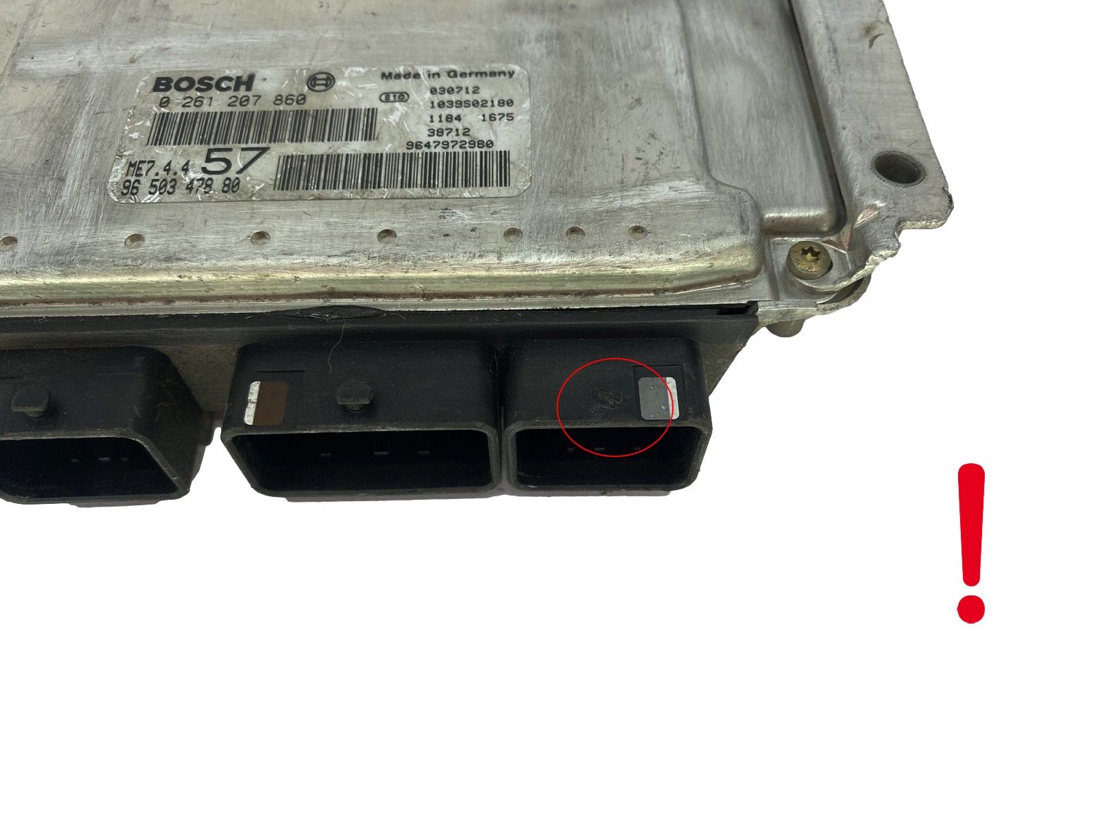Valdymo Blokas 0261207860 9650347880 9647972980 PSA Bosch 50938 main product photo