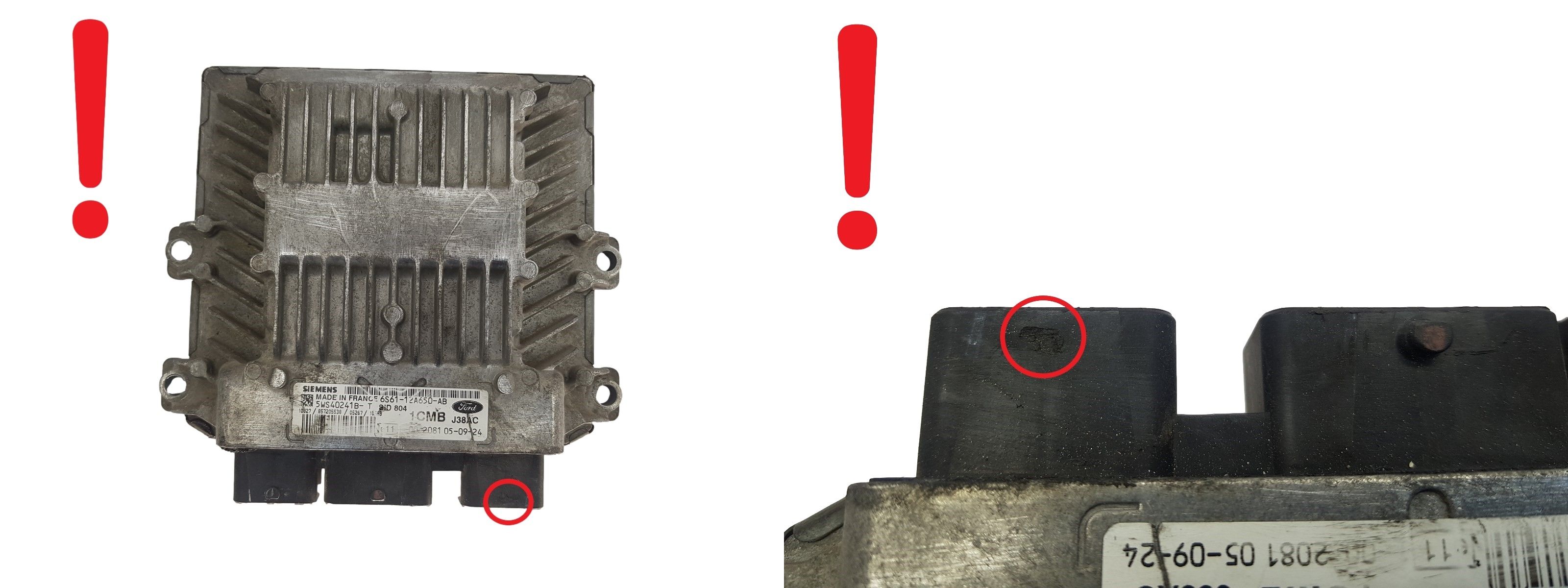 Valdymo Blokas 6S61-12A650-AB 5WS40241B-T Ford Siemens 3298 main product photo