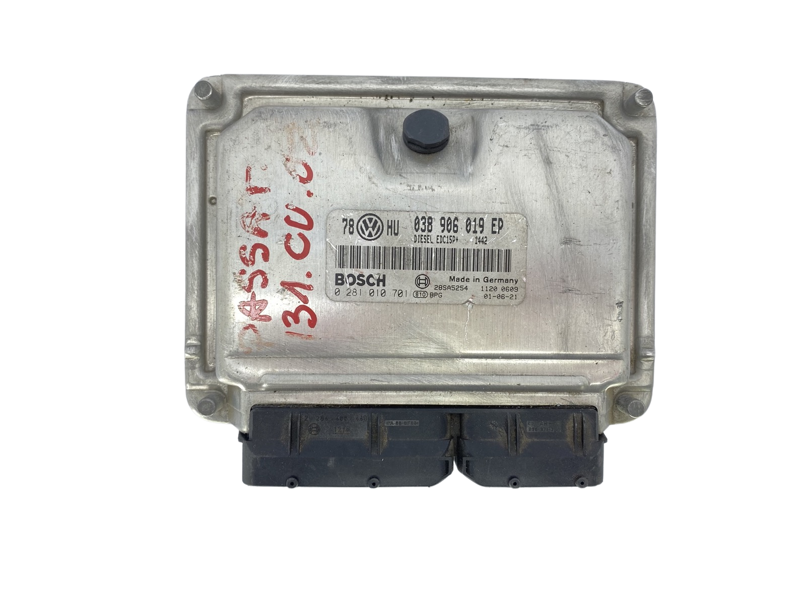 Valdymo Blokas 038906019EP 0281010701 Volkswagen Bosch 53955 main product photo