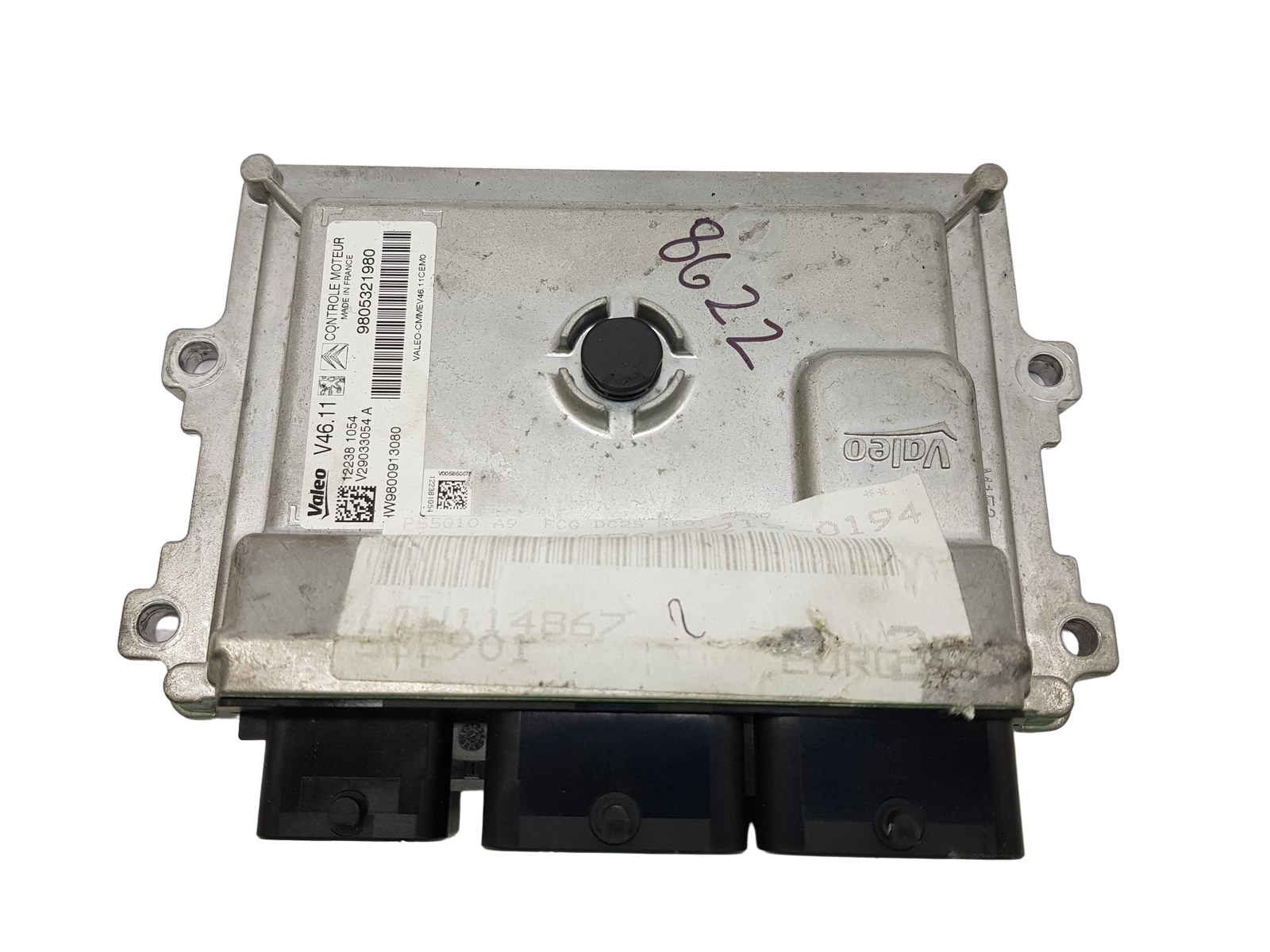 Valdymo Blokas 9805321980 9800913080 V29033054A PSA Valeo 27764 main product photo