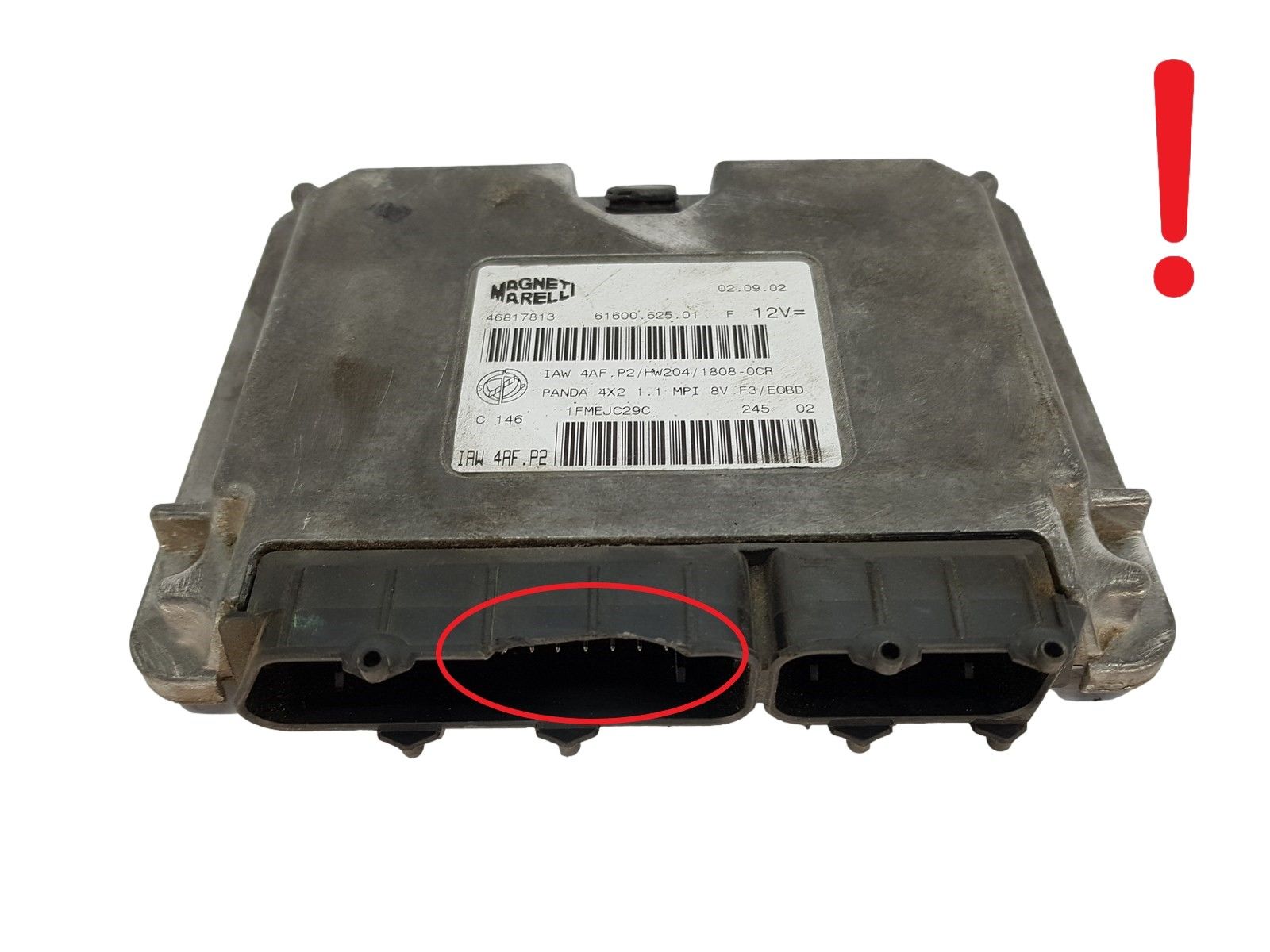 Valdymo Blokas IAW4AF.P2 46817813 61600.625.01 Fiat Magneti Marelli 16750 main product photo