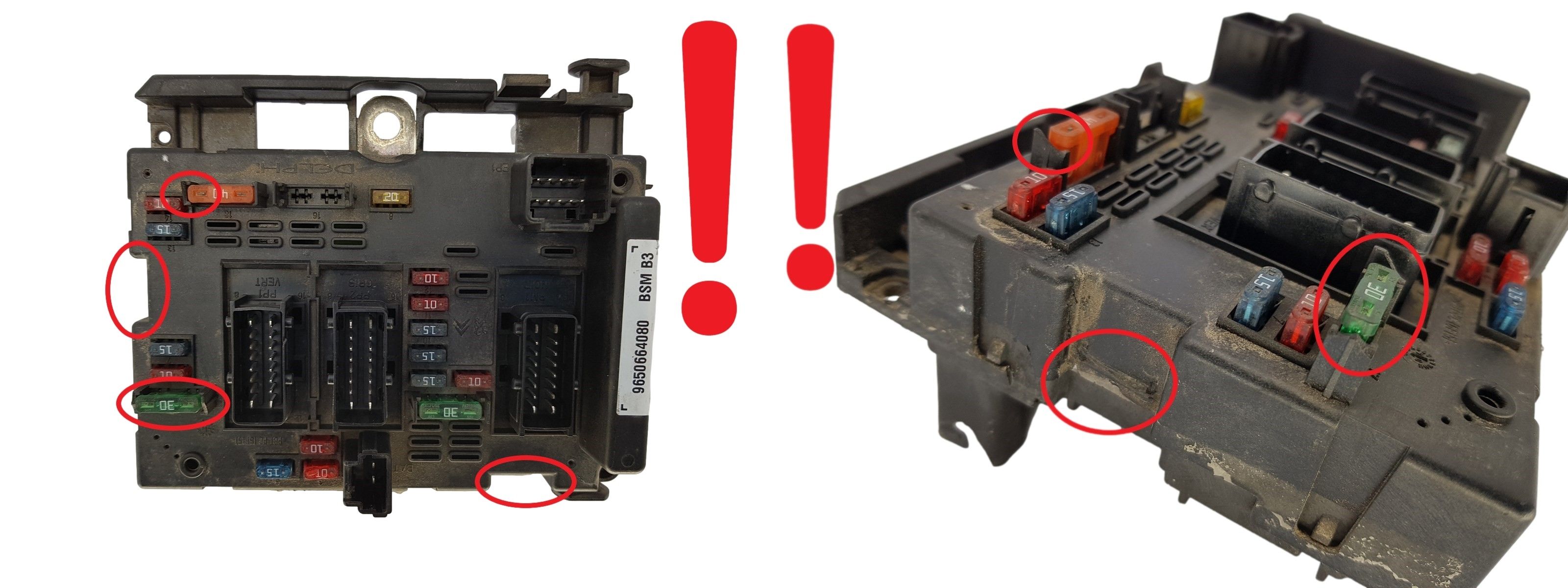 Valdymo Blokas BSM B3 9650664080 PSA Delphi 1310 main product photo