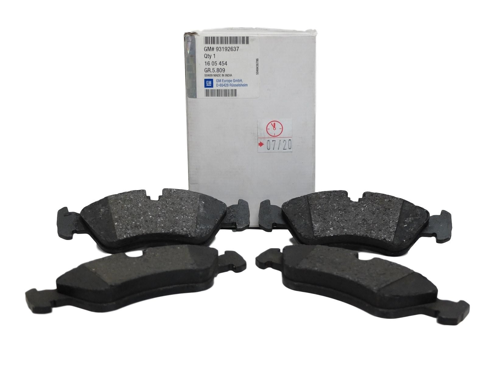 Stabdžių trinkelės Priekis Naujas Originalus Opel 93192637 main product photo