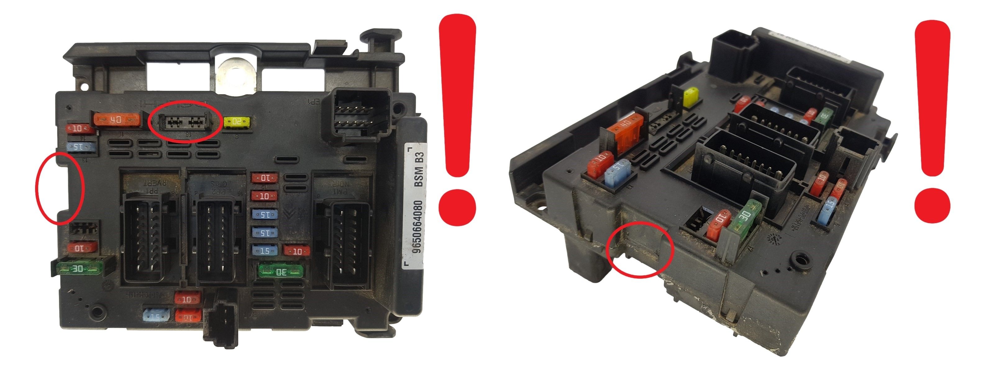 Valdymo Blokas BSM B3 9650664080 PSA Delphi 1329 main product photo