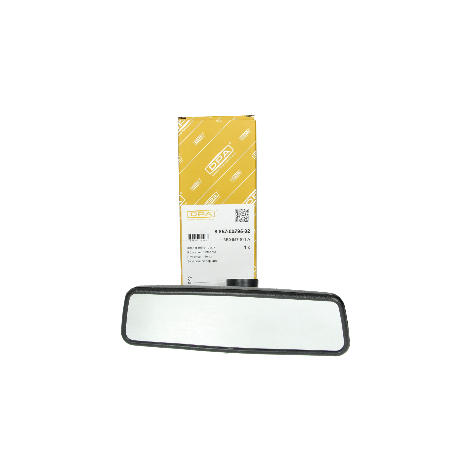 Galinio Vaizdo Veidrodis Vai VW Seat Skoda 3B0857511A 88570079502 DPA main product photo
