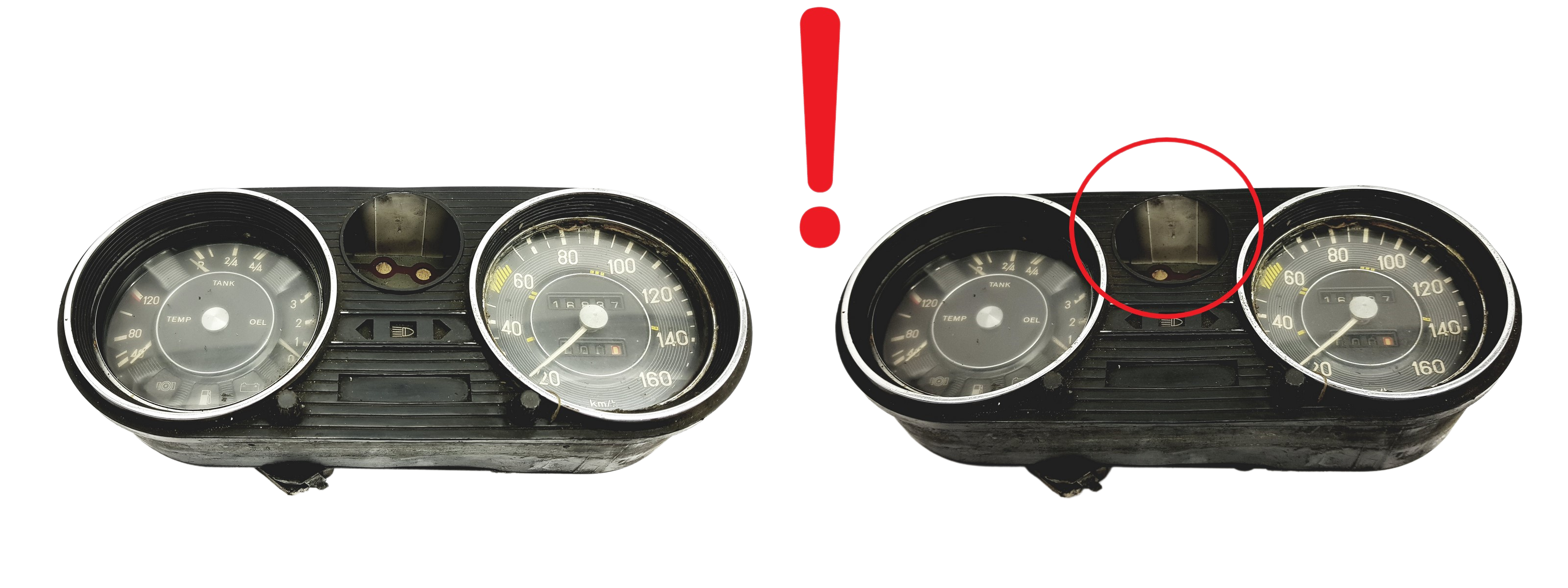 Spidometras Mercedes W114 W115 59688 main product photo