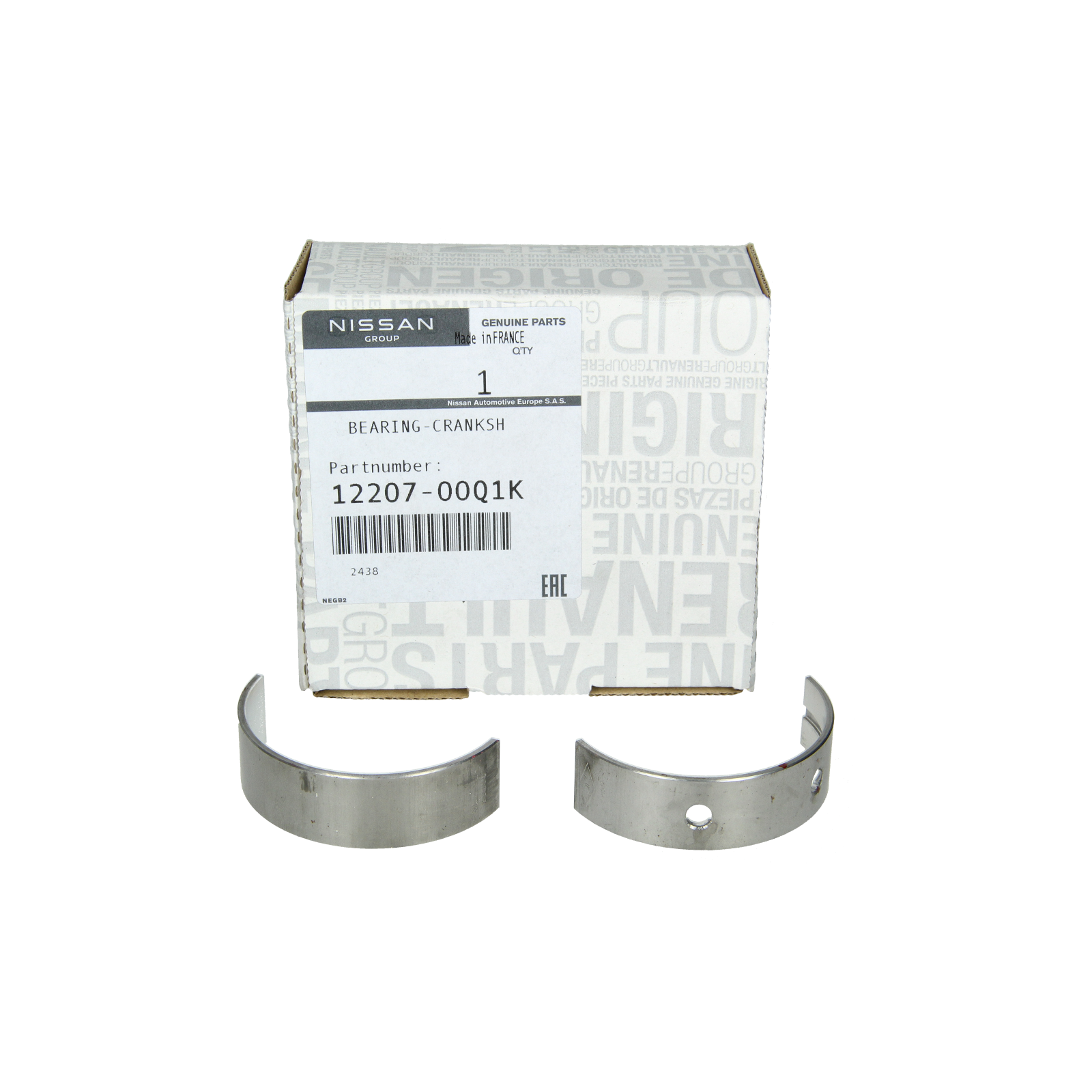Alkūninio Veleno Guoliai Originalus 1220700Q1K Nissan Renault main product photo