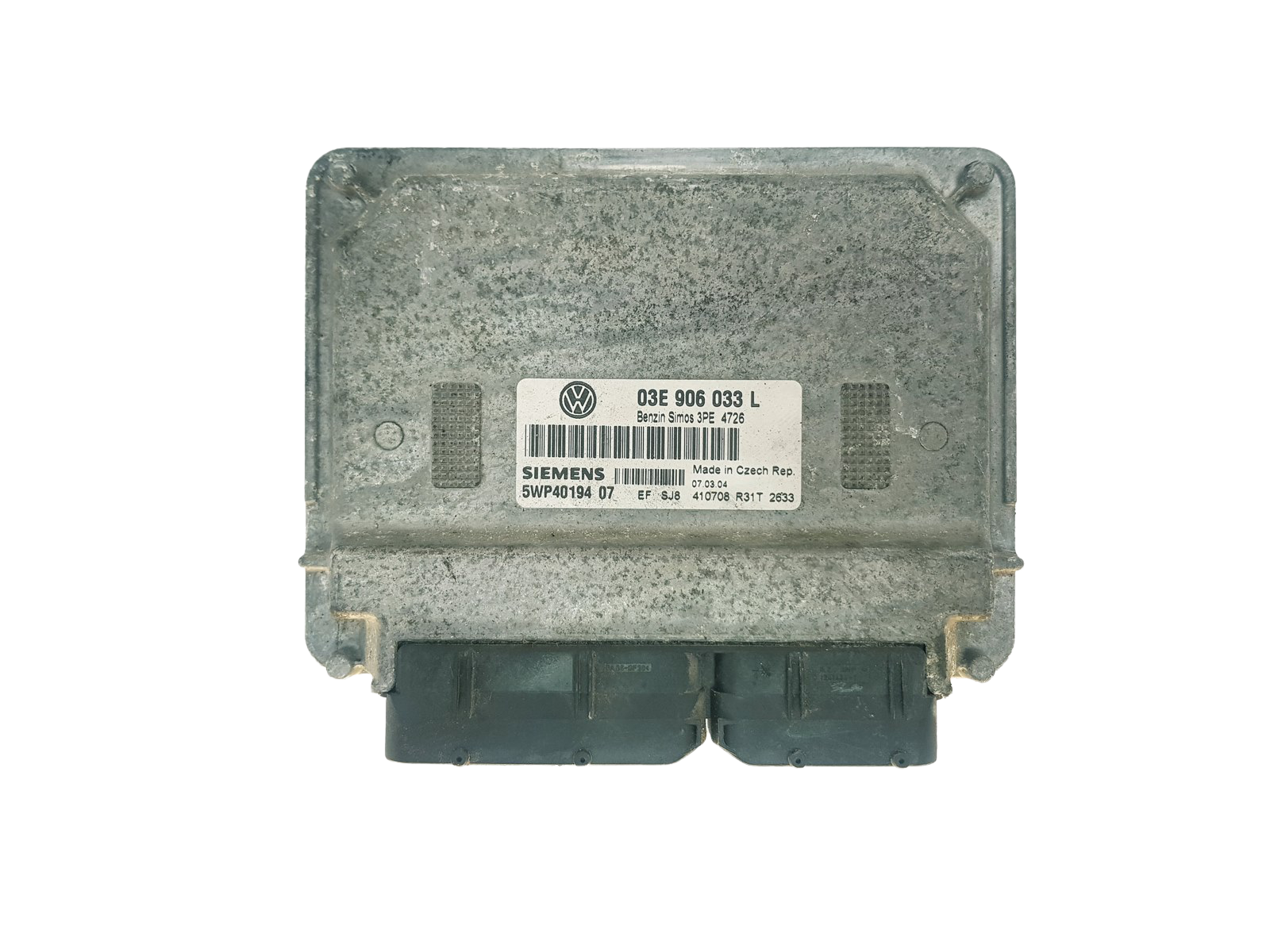 Valdymo Blokas 03E906033L 5WP40194 07 VW Siemens 32458 main product photo