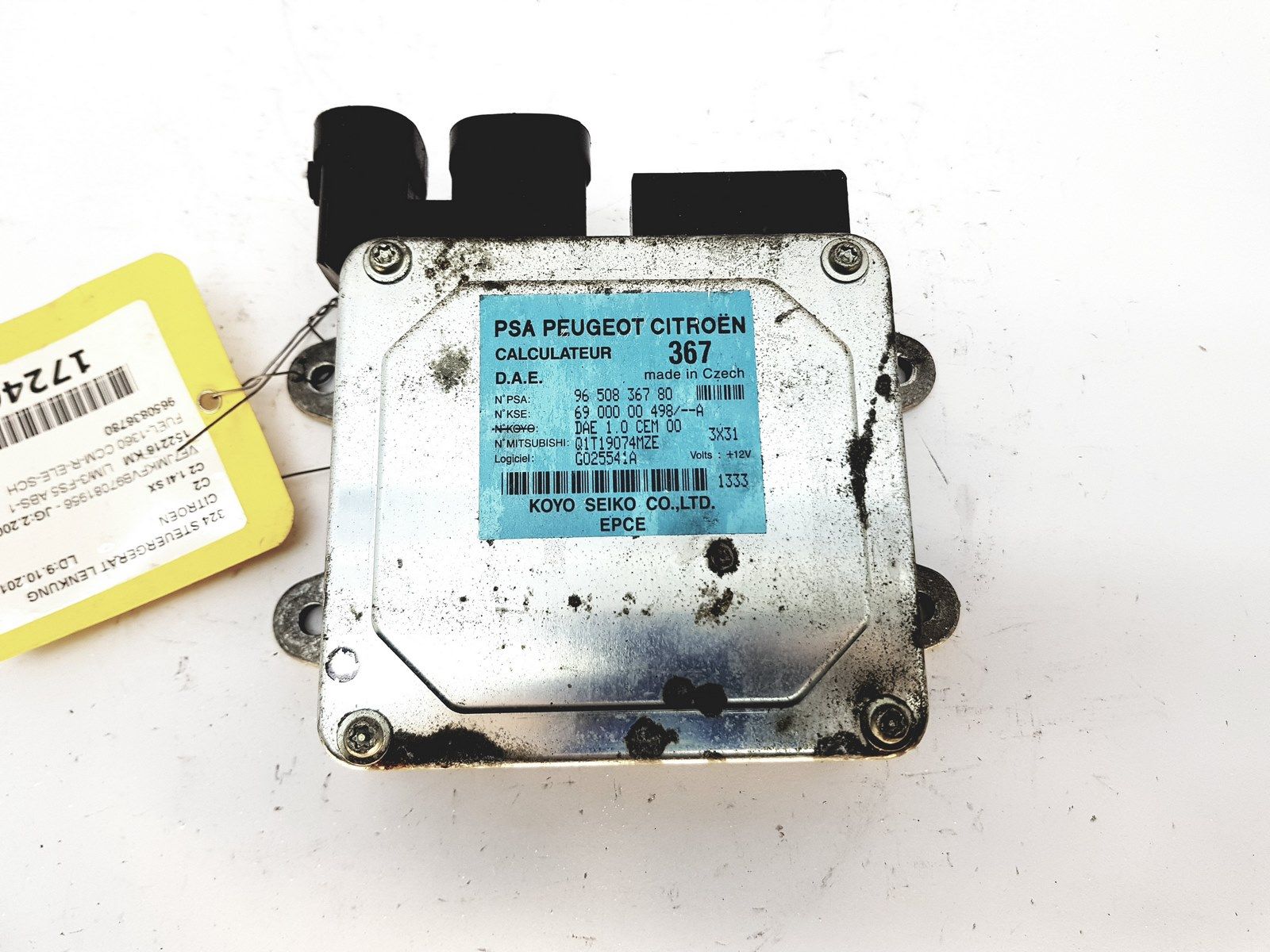 Valdymo Blokas 9650836780 6900000498 Q1T19074MZE KOYO PSA 20830 main product photo