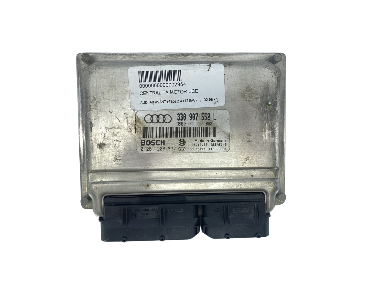 Valdymo Blokas 0261206397 3B0907552L Audi Bosch 63163 main product photo